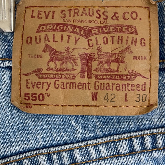 Men’s 550 Levi’s  Jeans - Picture 8 of 10